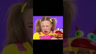Пробую вампира бургер