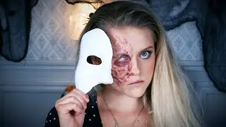 Phantom of the opera Halloween makeup // SFX tutorial