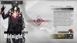 [Arknights] Paradox Simulation: Blade of the Midnight Lord  (Midnight)