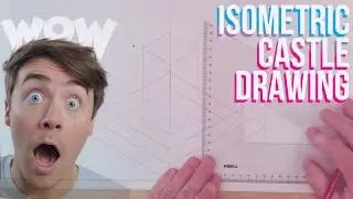 How to Draw Isometric Castle for Year 07/08 Project