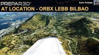[P3DV4] AT LOCATION - ORBX LEBB BILBAO AIRPORT