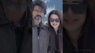 Thalapathy and trisha❤️ #thalapathy #love #tamil @tamileditting