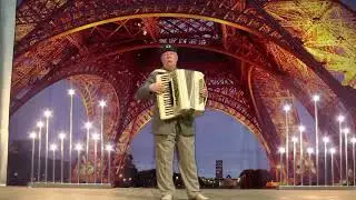 Donald  Trump. Paris. Accordion.