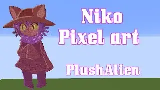 Minecraft Pixel Art SpeedBuild | Niko