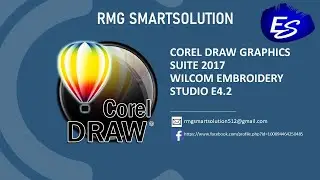 How to CorelDRAW Graphics  Install 2017 Connect To Wilcom Embroidery Studio E4.2