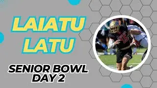 UCLA EDGE Laiatu Latu - Senior Bowl - Day 2