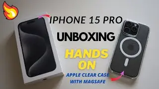 iPhone 15 Pro Unboxing & Overview !