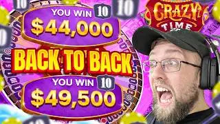 THESE $10,000 CRAZY TIME BETS WERE INSANE…