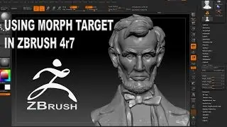 EASY ZBRUSH - USING MORPH TARGET IN ZBRUSH 4r7