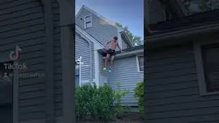 I did this off my roof... #shortvideo #shortsfeed