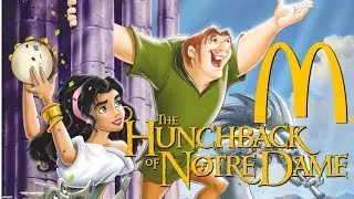 McDonald's Collector Glass Cups Hunchback of Notre Dame