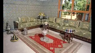 صالونات مغربية بالزليج المغربي الاصيل 2019