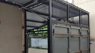 Reforma de fachada en vivienda.