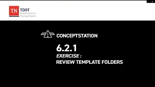 Conceptstation 6.2.1 Exercise: Review Template Folders
