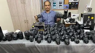 SECOND HAND CAMERA SHOP || MIRRORLESS || DRONE || DSLR || CHEEU VLOGS