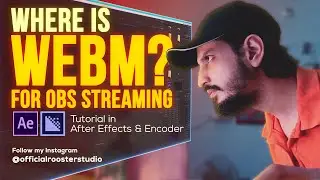 How to Render Webm video with After Effects