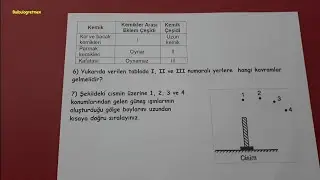 5.sınıf fen bilimleri 2.dönem 1.yazılı  