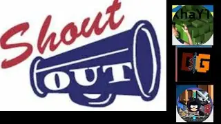 Shouting out 3 people plz subscribe to them! (Links in the description)