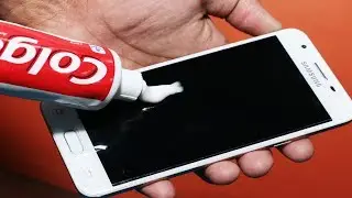 How to Remove Scratches From Your Smartphone's Screen With Toothpaste.
