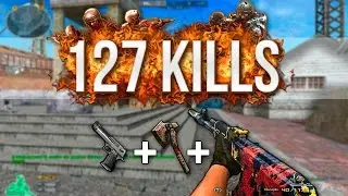 [CF] 127 KILL'S (AK-47 Dragão Rubro + Machado Royal)