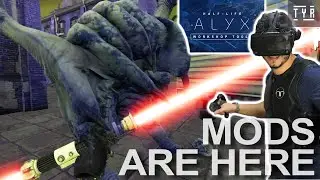 The HALF-LIFE ALYX Workshop Mods are now HERE!