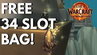 Fee 34 Slot bag In the War Within WOW | Arathor Courier's Satchel | Windswept Satchel
