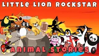 Octavy Bear - Little Lion Rockstar - Animal Stories