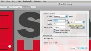 Resizing Images on a Mac
