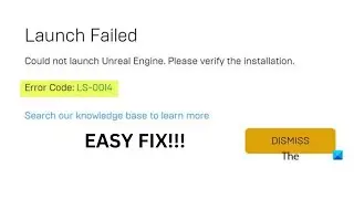 Epic Games Launcher Error Code: LS-0014 FIX (2023!)