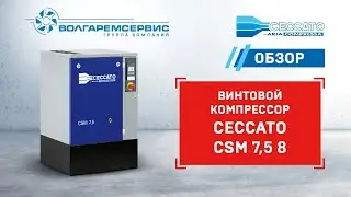 Винтовой компрессор Ceccato CSM - Видео