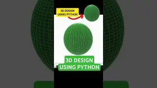 3D Ball Using Python | Easy Matplotlib Tutorials For Beginners 