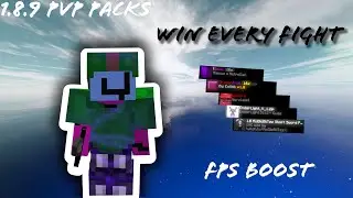 Top 5 Best 1.8.9 PVP Texture Packs Hypixel Bedwars (FPS BOOSTER) (2021)