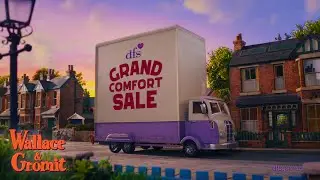 Wallace & Gromit x DFS Grand Comfort Sale TV Commercial 🛋️ | Wallace & Gromit