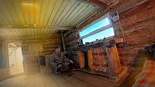 КУХОННЫЙ ГАРНИТУР В "ДИКОМ СТИЛЕ" ГОТОВ. Посадили КАРТОФЕЛЬ на таежном поле особым методом.