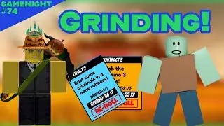 Grinding Jailbreak Contracts LIVE + Playing Spooky Games! Roblox Gamenight #74