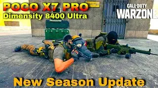 120 FOV vs 120 FPS WARZONE MOBILE || POCO X7 PRO WARZONE MOBILE || WARZONE MOBILE NEW UPDATE
