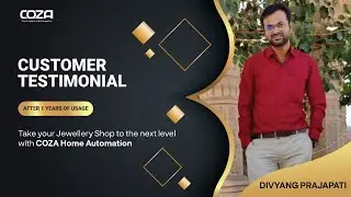 Shagun Jewellers - Testimonial on Versatile COZA Touch Switches || Smart Scene Feature