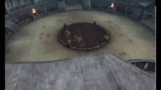 Oblivion -- Weird Texture Usage in the Arena