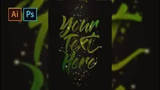 How to Make Noise  Texture Text Using Ai / Ps
