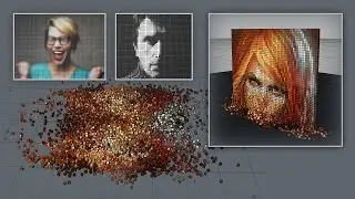 How to convert any image to Pixel Art in Cinema 4D