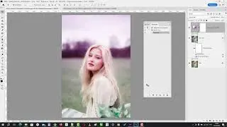 Как создать романтический образ в Фотошопе и записать это в экшен для дальнейшего использования