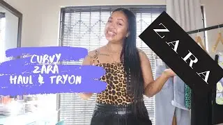 Zara for a Curvy Body Haul & Try On | Size 12 | South African YouTuber