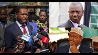Machakos residents demonstrates against plans by Ruto,Murkomen and Duale to assassinate Alfred Mutua