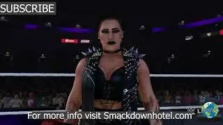 #RheaRipley Entrance in All WWE Videogames (Included #WWE2K23)
