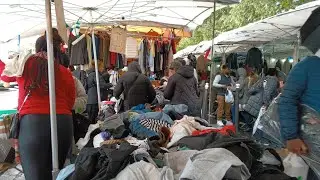 58. Одежда и сумки с барахолки Франции. Обзор и примерка. Магазин сток. 