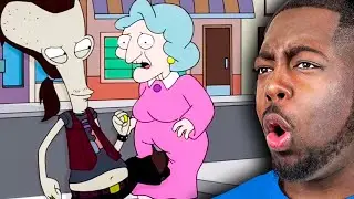 More of Roger being UNHINGED in American Dad!