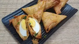 Egg  Samosa Recipe