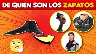 ADIVINA el Personaje por sus ZAPATOS   ¿ 👢🤔 ?