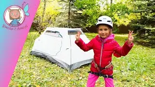 СУПЕР НЕОБЫЧНЫЙ ДЕНЬ РОЖДЕНИЯ🥳Алиса с друзьями в палаточном лагере! Приключения, испытания и торт🤩