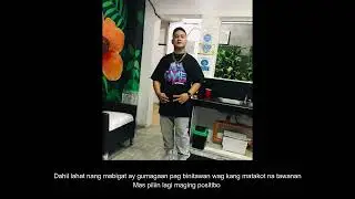 Wag Kanang Mangagamba by: Eljohn Aguilar